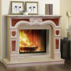 Портал мраморный BELLONA из мрамора Galala Beige/Emperador 