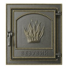 Дверка ВЕЗУВИЙ каминная 211 (Бронза) Дверка ВЕЗУВИЙ каминная 211 (Бронза)