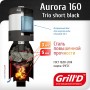 Печь банная Grill’D Aurora 160 Trio short black Печь банная Grill’D Aurora 160 Trio short black