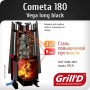 Печь для бани Grill’D Cometa Vega 180 long black Печь для бани Grill’D Cometa Vega 180 long black