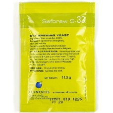 Дрожжи пивоваренные Fermentis Safbrew S-33 (Франция)