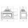 Каминная топка Kaw-Met (W 16 PB) Каминная топка Kaw-Met (W 16 PB)